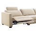 Hoekbank rechts Licato naturel relaxfunctie premium comfort