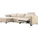 Hoekbank links Licato naturel relaxfunctie premium comfort