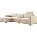 Hoekbank links Licato naturel relaxfunctie premium comfort
