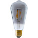 E27 Ledlamp Luce smoke 4 Watt 6,5 cm hoekig
