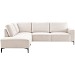 Hoekbank links Fabria beige basic comfort