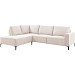 Hoekbank links Fabria beige basic comfort