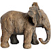 Decoratiebeeld Ofanto olifant small antiek donkerbruin