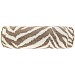 Sierkussen Foglia 15x45cm rol taupe