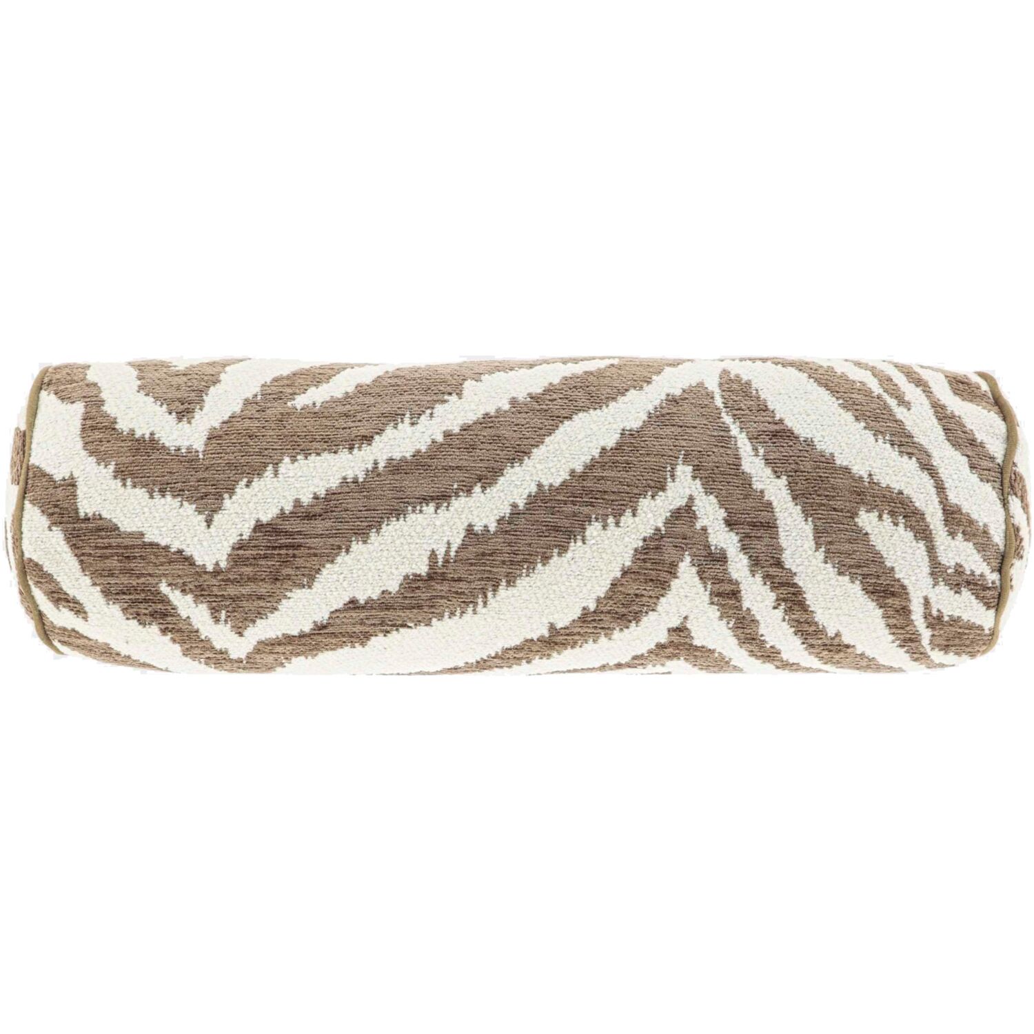 Sierkussen Foglia 15x45cm rol taupe