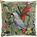 Sierkussen Puntamar papegaaien 45x45cm groen