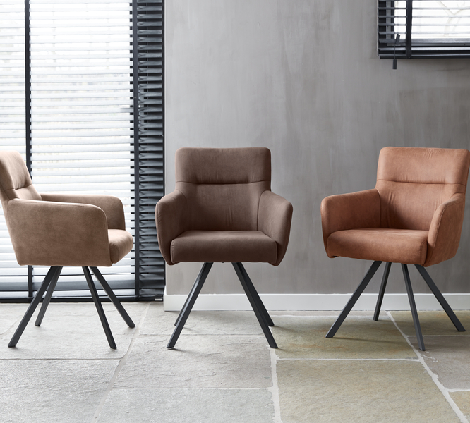 Set van 6 armstoelen Cassina
