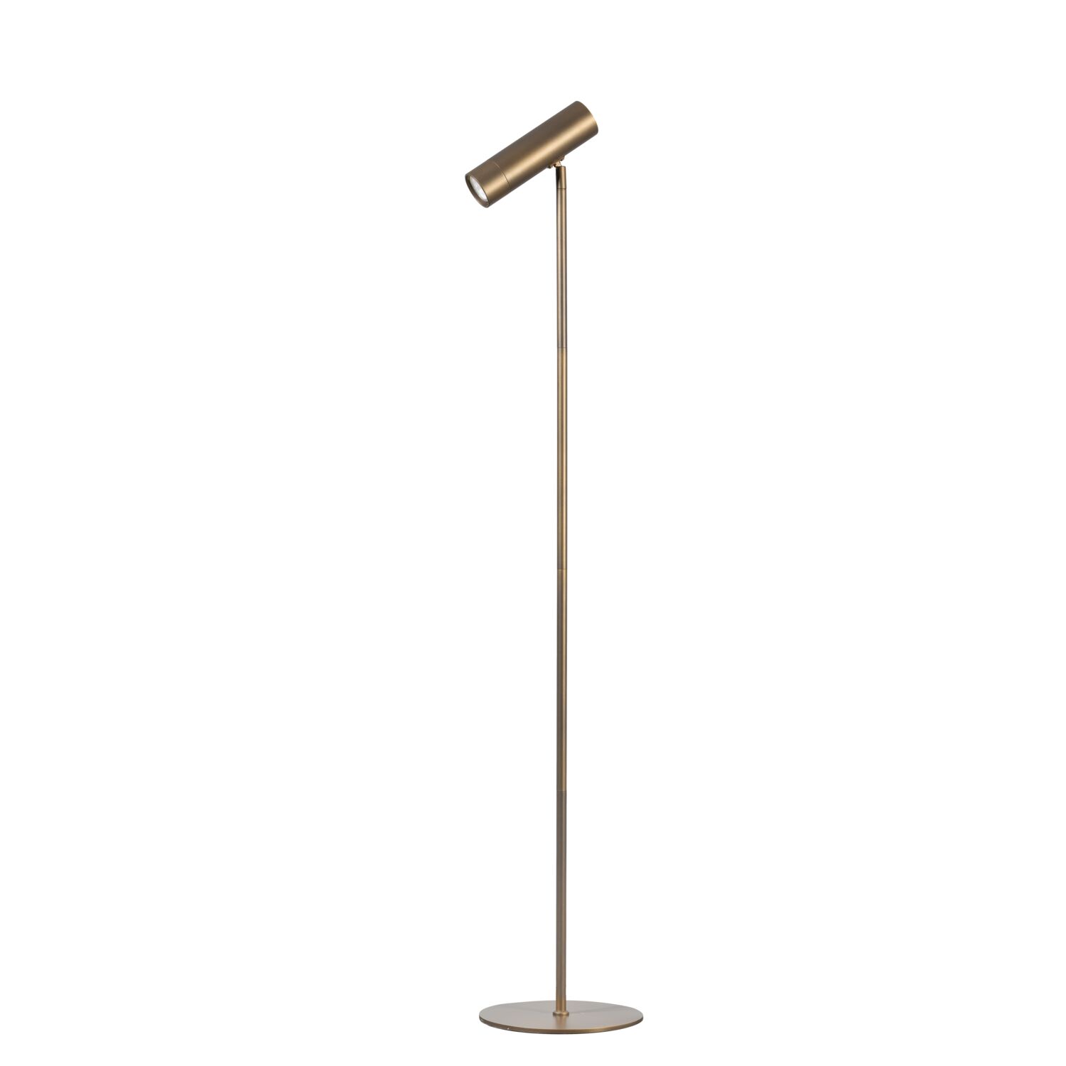 Vloerlamp Nisida metaal anodic bruin