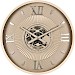 Klok Nimar metaal rond 60cm taupe dessin 54
