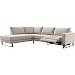 Hoekbank links met relax Levanzo beige