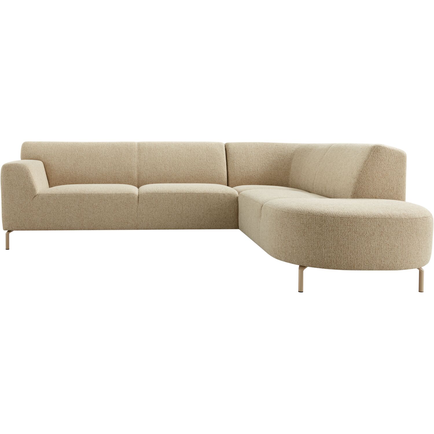 Hoekbank rechts Lorani zandbeige