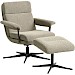 Draaifauteuil Calunio beige