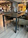 Eettafel Nero 160 cm