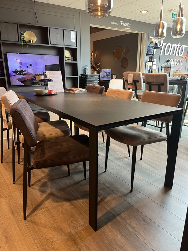 Eettafel Nero 190 cm