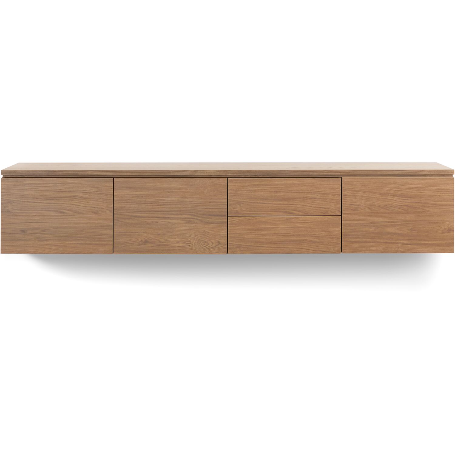 TV-meubel Warani hoog 200 cm hangend hazel