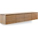 TV-meubel Warani hoog 200 cm hangend hazel