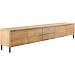 TV-meubel Warani hoog 250 cm naturel