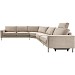 Hoekbank Levanzo met relax rechts taupe