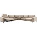Hoekbank Levanzo met relax links taupe