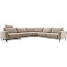 Hoekbank Levanzo met relax links taupe