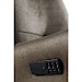 Relaxfauteuil Pianezzo elektrisch verstelbare rug voetensteun L bruin