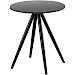 Salontafel Cercio keramiek 40cm rond zwart