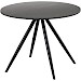 Salontafel Cercio keramiek 60cm rond zwart