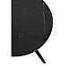 Salontafel Cercio keramiek 80cm rond zwart