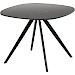Salontafel Fitura keramiek 60x60 cm vierkant zwart