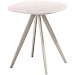 Salontafel Fitura keramiek 40x40 cm vierkant wit