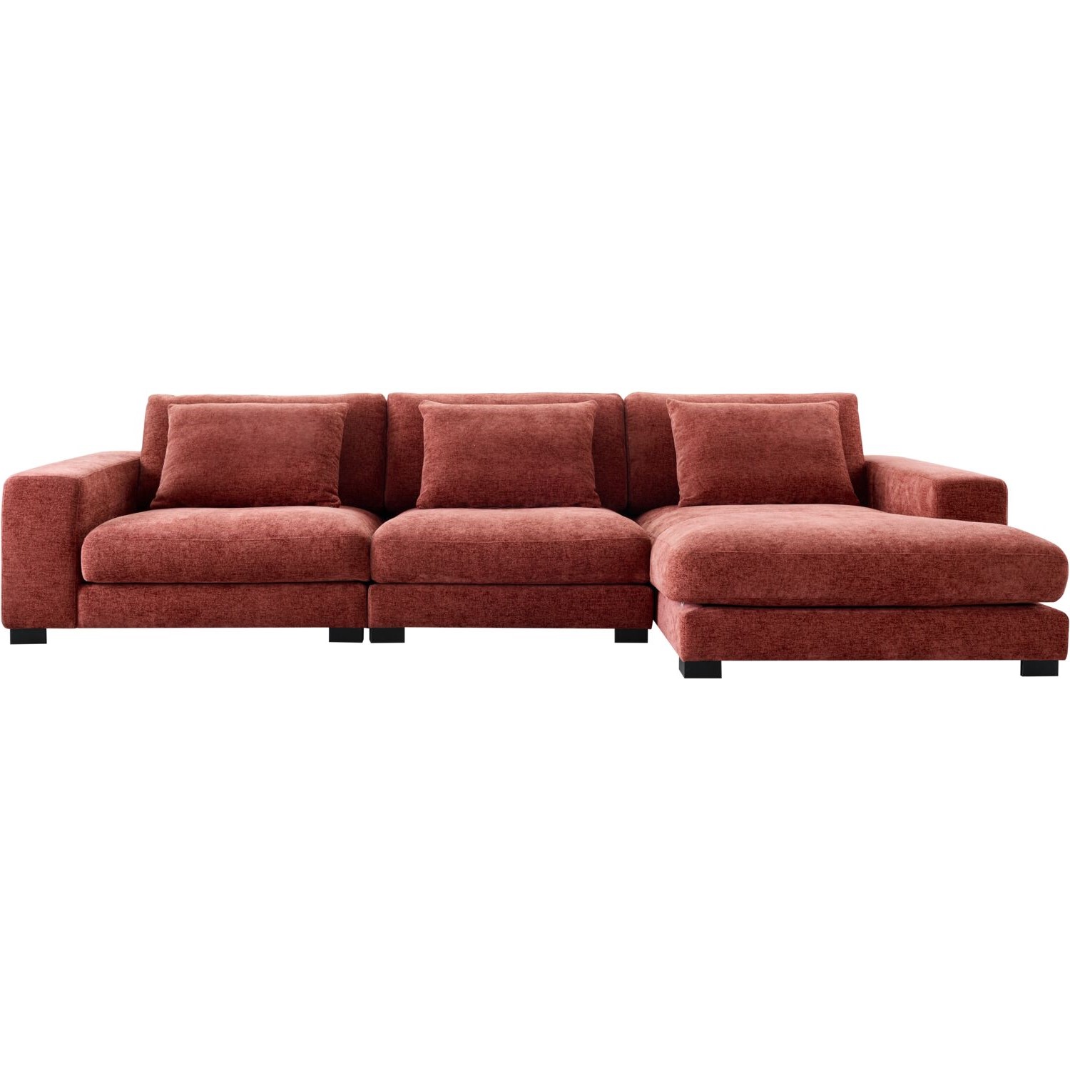 Hoekbank rechts Kayala rood