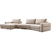Hoekbank links Nelonia beige