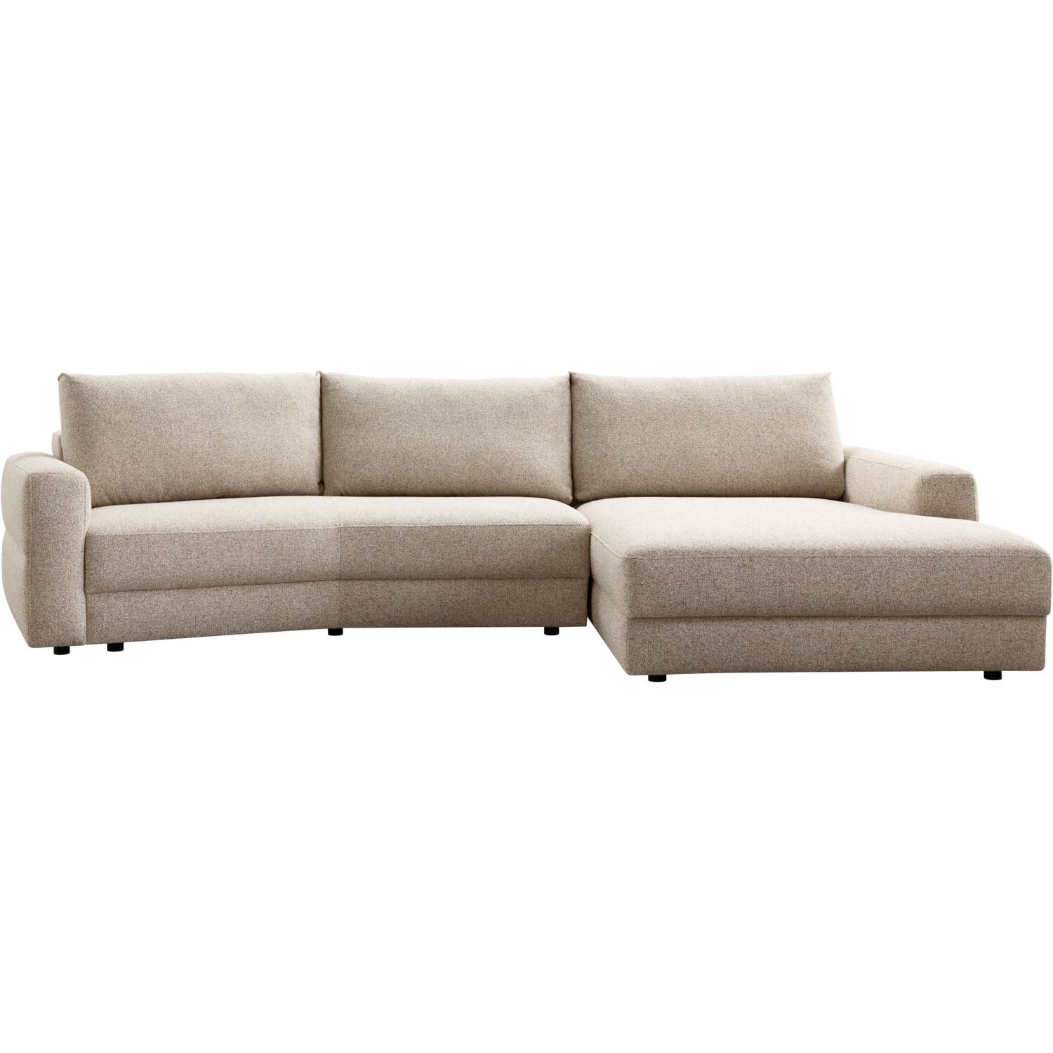 Hoekbank rechts Nelonia beige