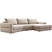 Hoekbank rechts Nelonia beige