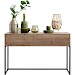 Sidetable Parete 120x40 cm rechthoekig donkerbruin