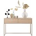 Sidetable Parete 120x40 cm rechthoekig lichtbruin