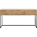 Sidetable Parete 150x40 cm rechthoekig bruin