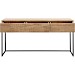 Sidetable Parete 150x40 cm rechthoekig bruin