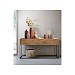 Sidetable Parete 150x40 cm rechthoekig bruin