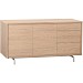 Dressoir Famosa 76x150x45 cm bruin