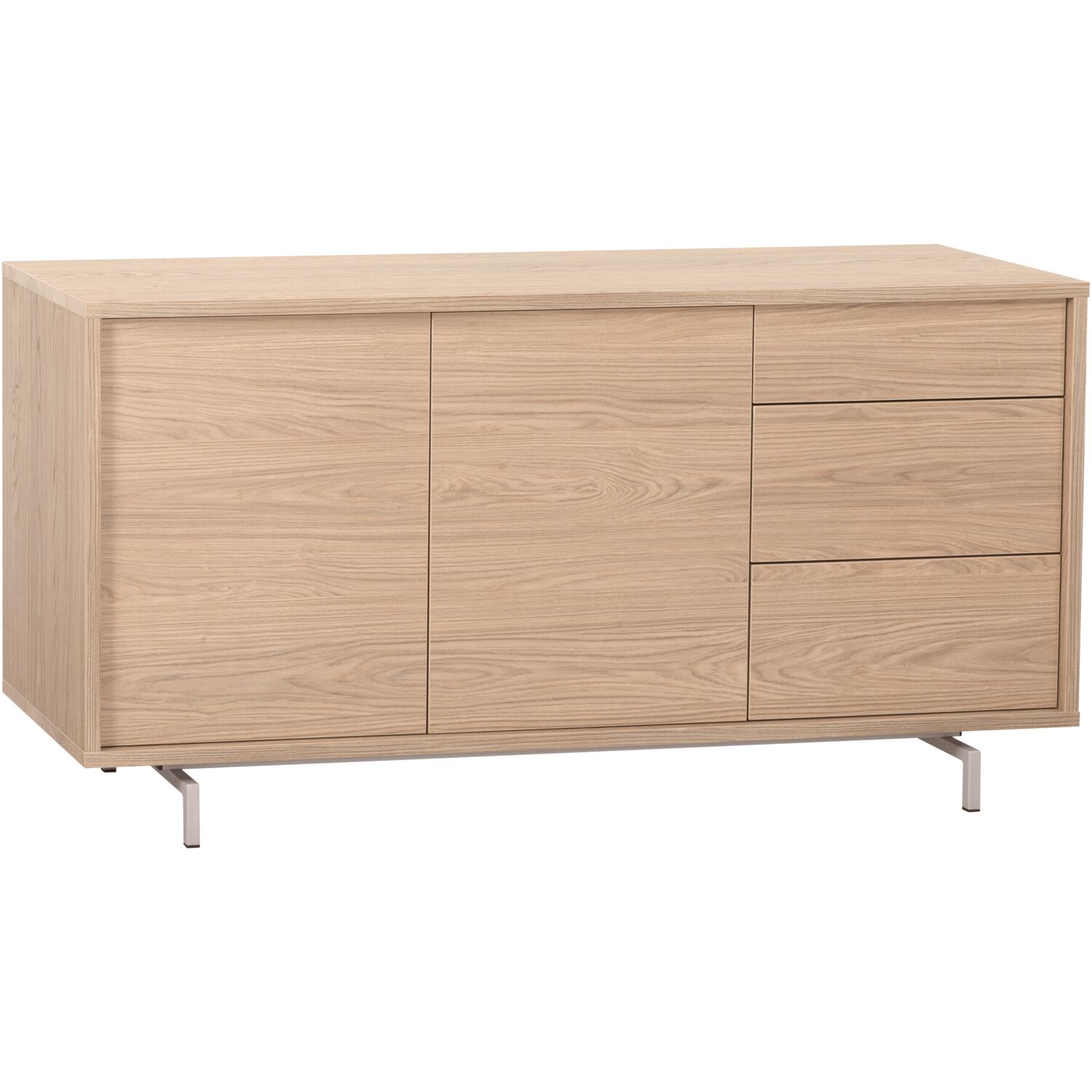 Dressoir Famosa 76x150x45 cm bruin