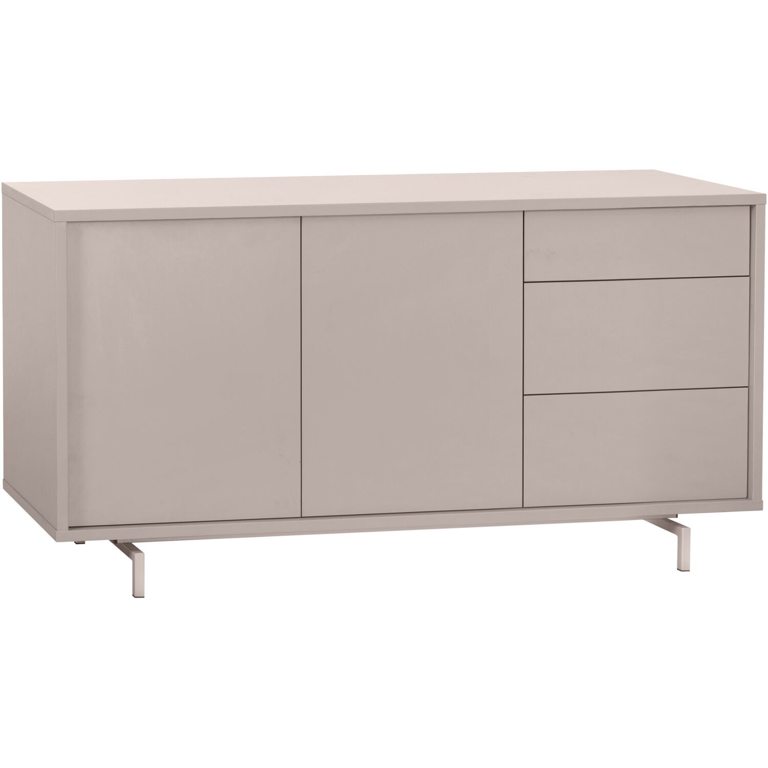 Dressoir Famosa 76x150x45 cm grijs
