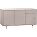 Dressoir Famosa 76x150x45 cm grijs