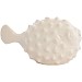 Decoratiebeeld Mannu vis keramiek beige small