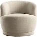 Draaifauteuil Fiumi beige