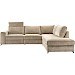 Hoekbank rechts Licato taupe relaxfunctie excellent comfort