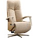 Relaxfauteuil Pantoli met sta-op M beige oker