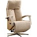 Relaxfauteuil Pantoli met sta-op M beige oker