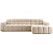 Hoekbank rechts Tirato beige premium comfort