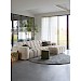 Hoekbank rechts Tirato beige premium comfort